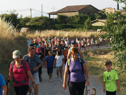 Avançant pel Camí de Cantonigròs Avançant pel Camí de Cantonigròs