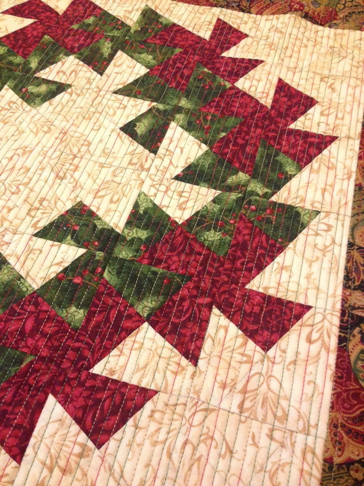 Studio Dragonfly Matchstick Quilting a Holiday Wreath