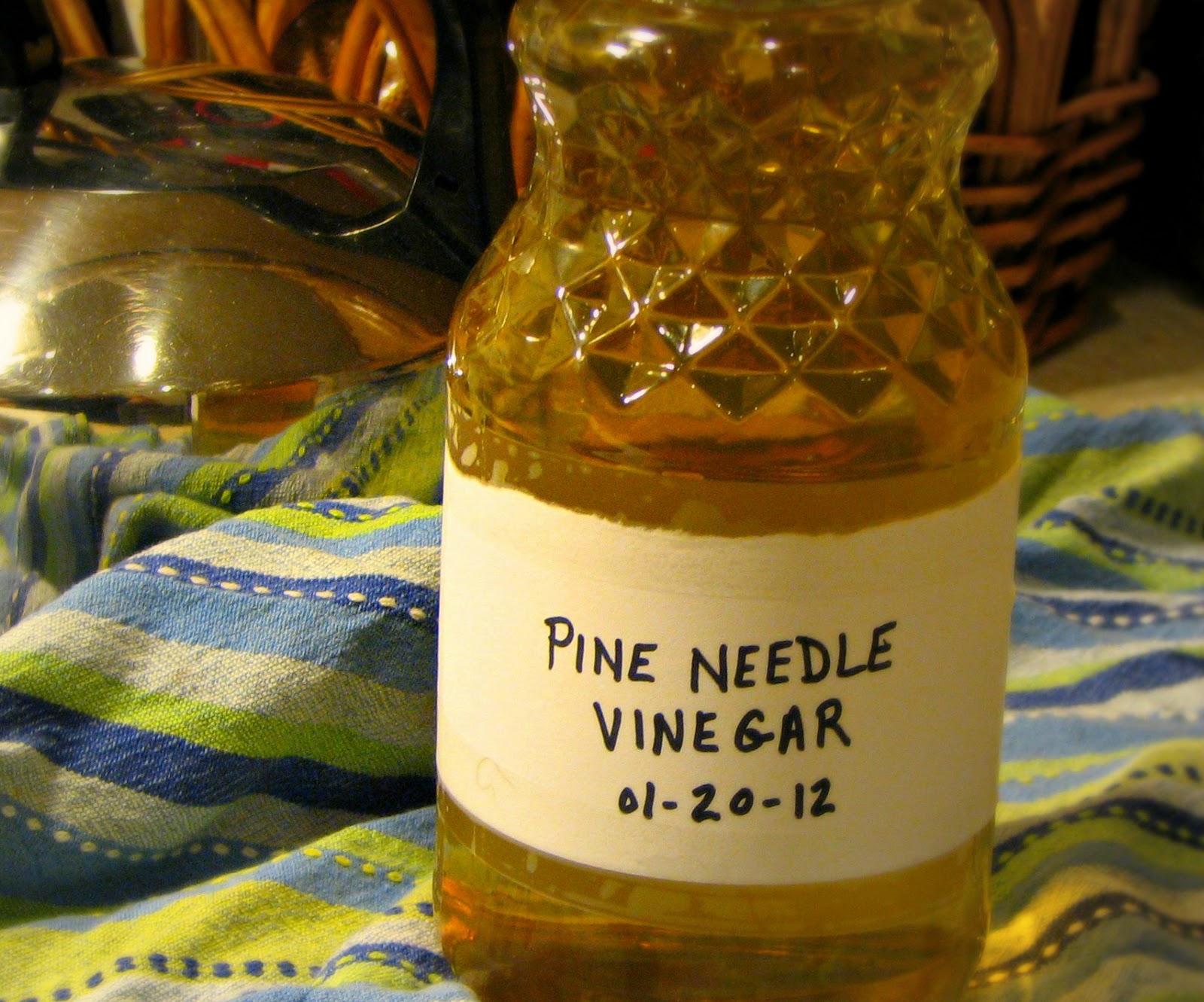 The Back Forty Homemade Pine Needle Vinegar A Balsamic Vinegar StandIn