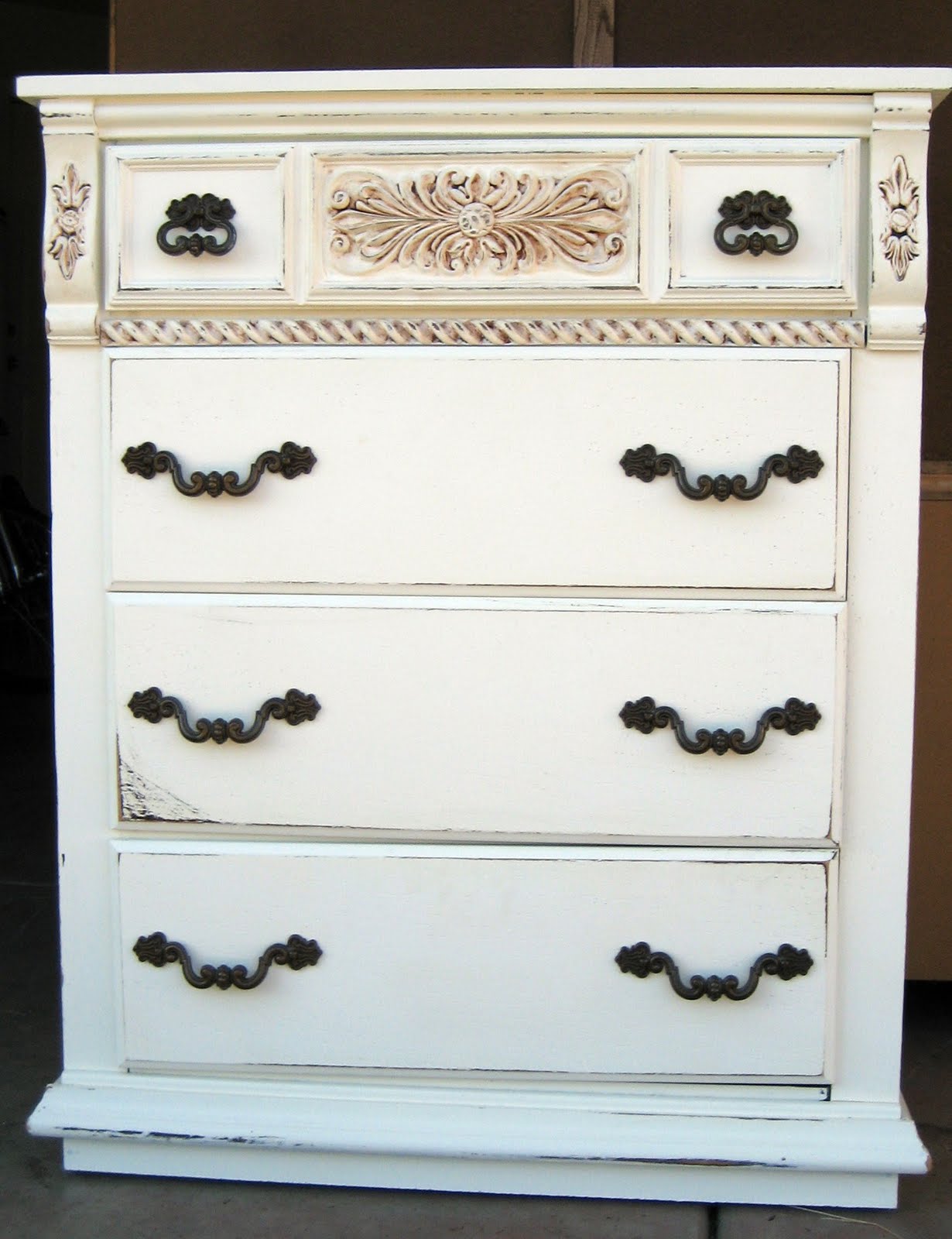 Spruce Your Nest Shabby Chic Dresser