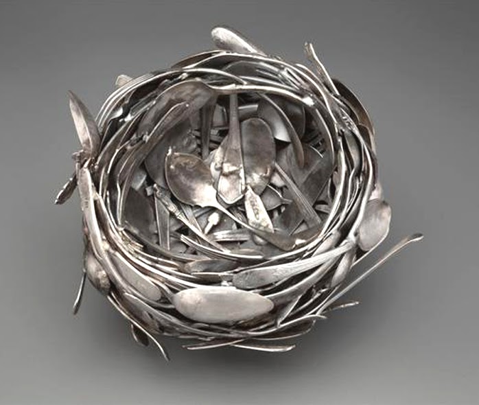 Contemporary Basketry With Found Objects