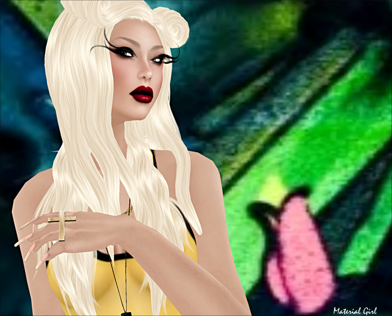 MATERIAL GIRL with SaVoy Nightfire... Lotus Flower Bomb...