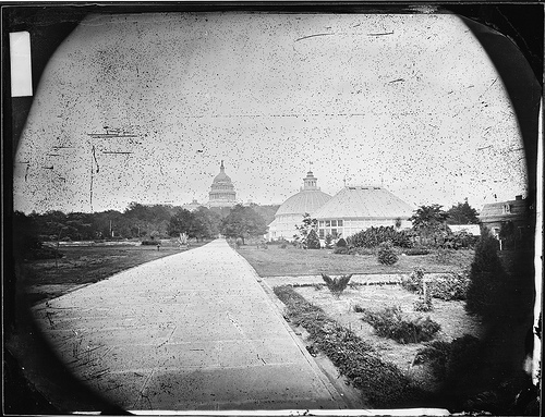 Amazing Historical Photo of United States Capitol in 1860 