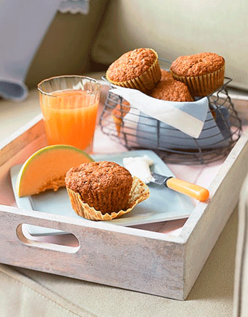 Healthy Carrot Muffins