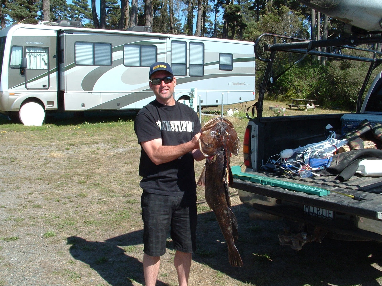 Hidden Pines RV Park Campground Fort Bragg California August 2013