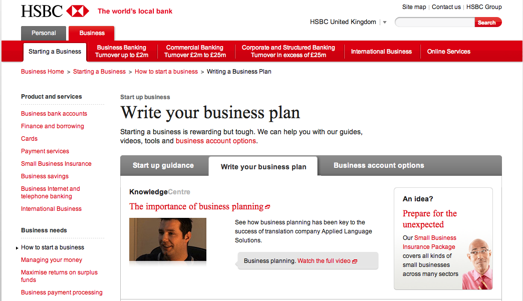 Download business plan template picture