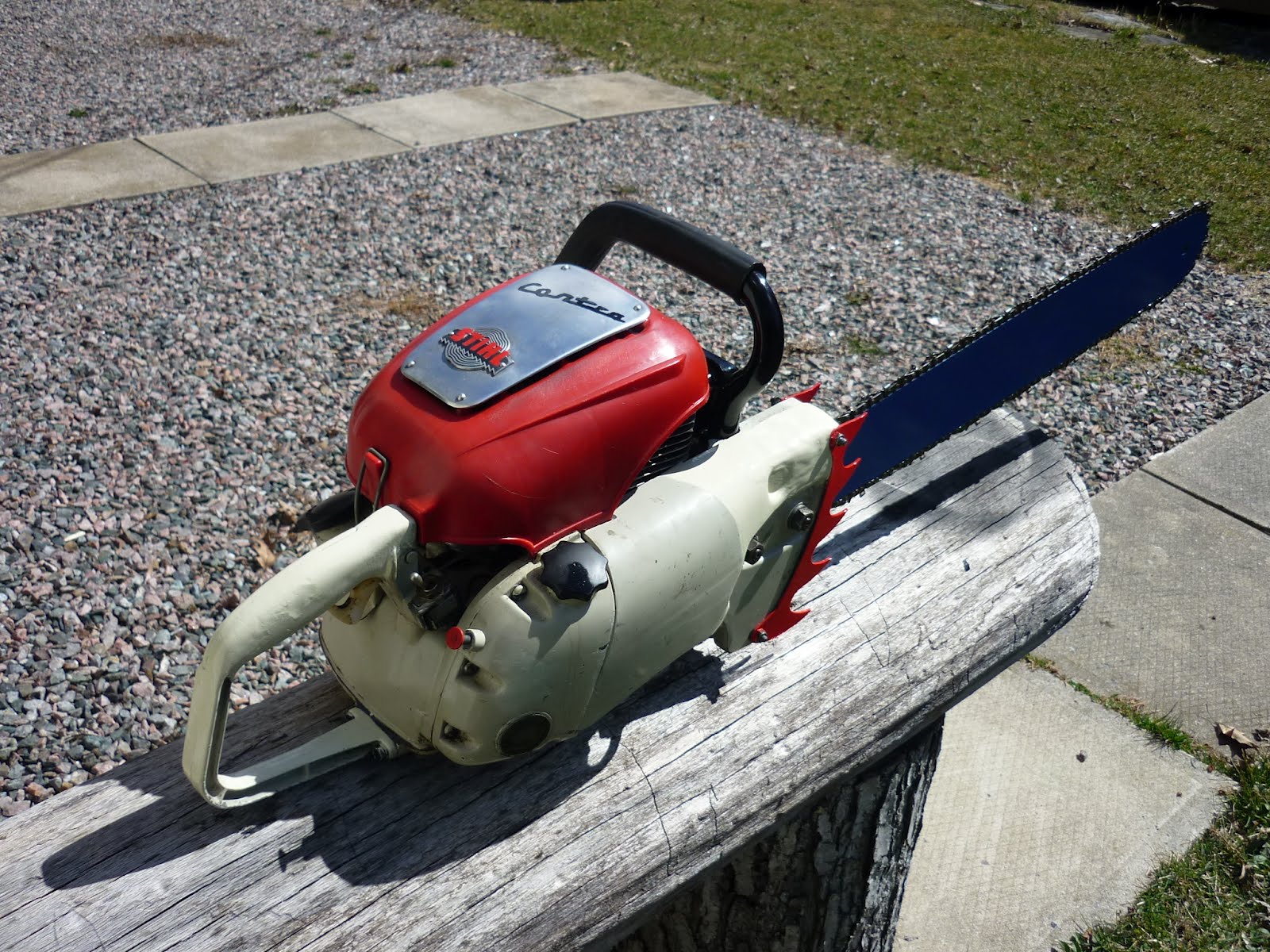 VINTAGE CHAINSAW COLLECTION STIHL CONTRA. (European)