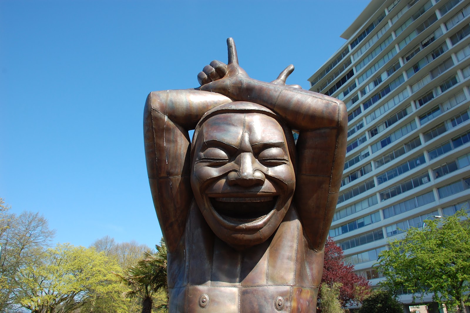 Music, Food and Things To Do in Vancouver Vancouver's Laughing Statues