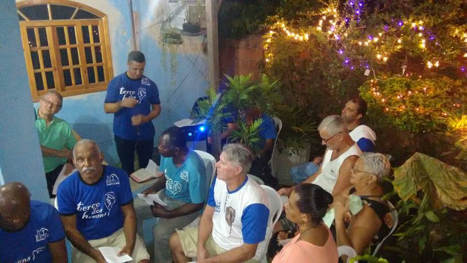 TERÇO DOS HOMENS NA CASA DO NOSSO IRMÃO APOLINÁRIO - 28/11/2016