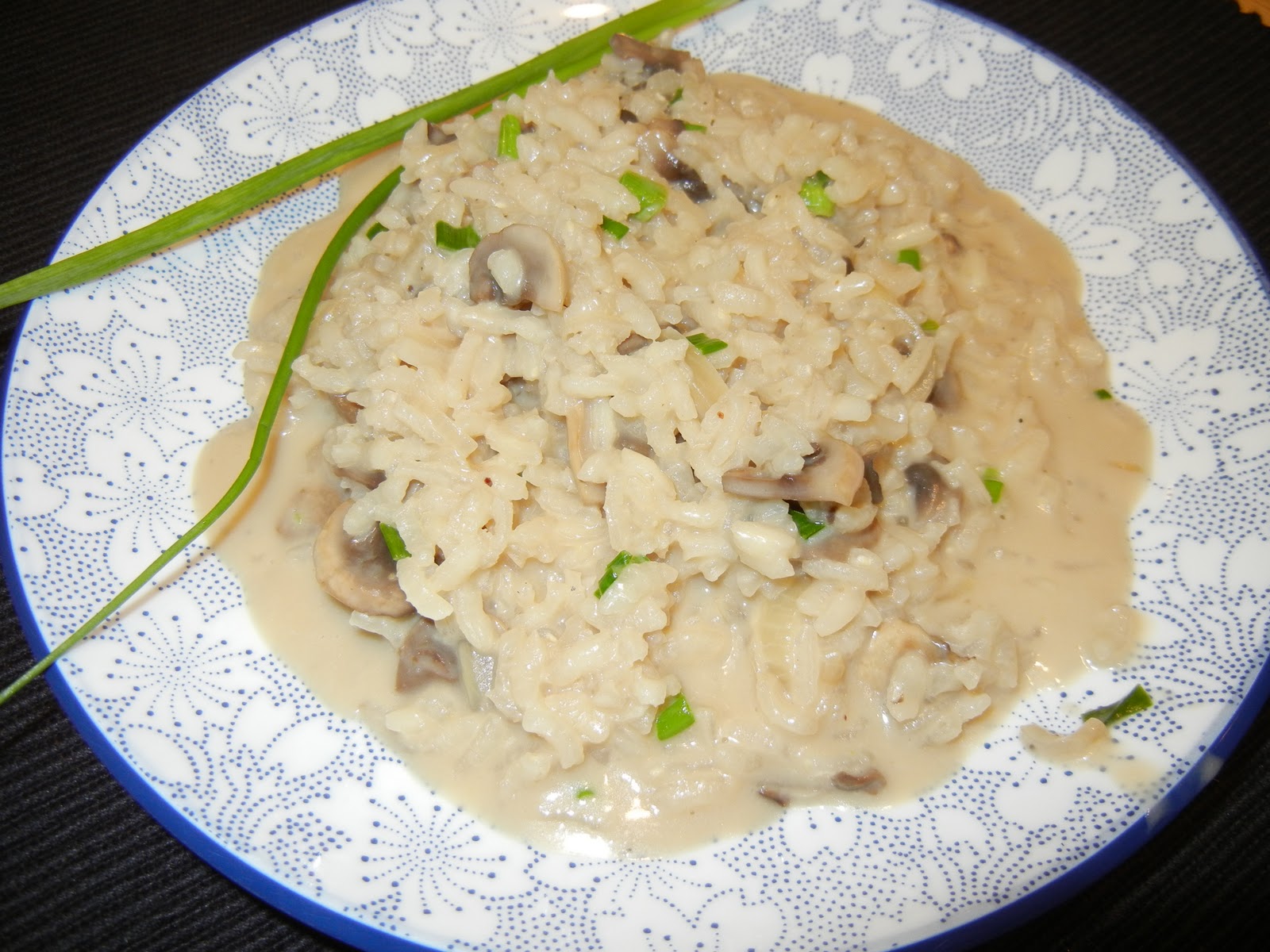 Mushroom Onion Cream Risotto Will Cook For Smiles