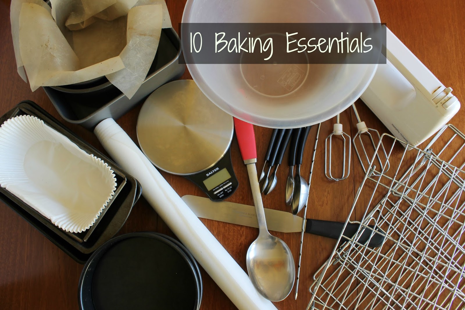JibberJabberUK 10 Baking Essentials
