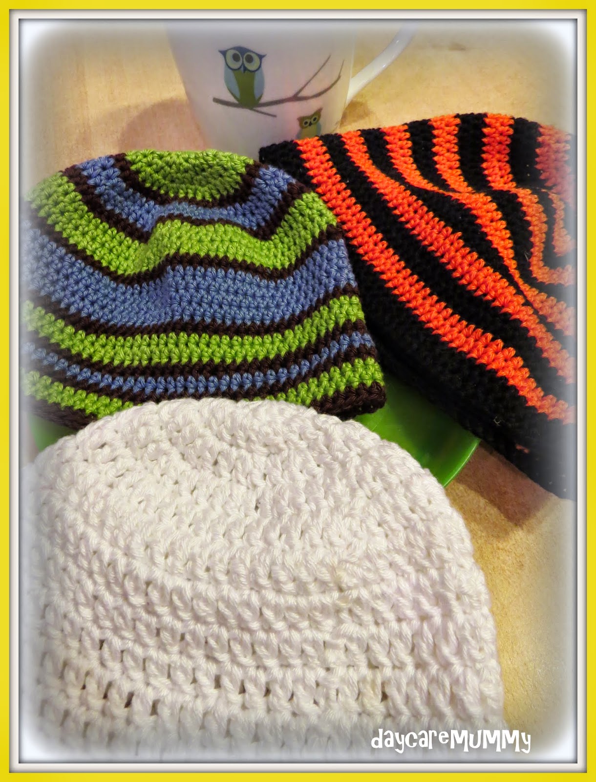 DayCareMummy: 3 Mützen - was nun?