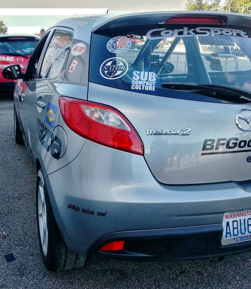 CorkSport Mazda2 at the SCCA Runoffs Culture The small