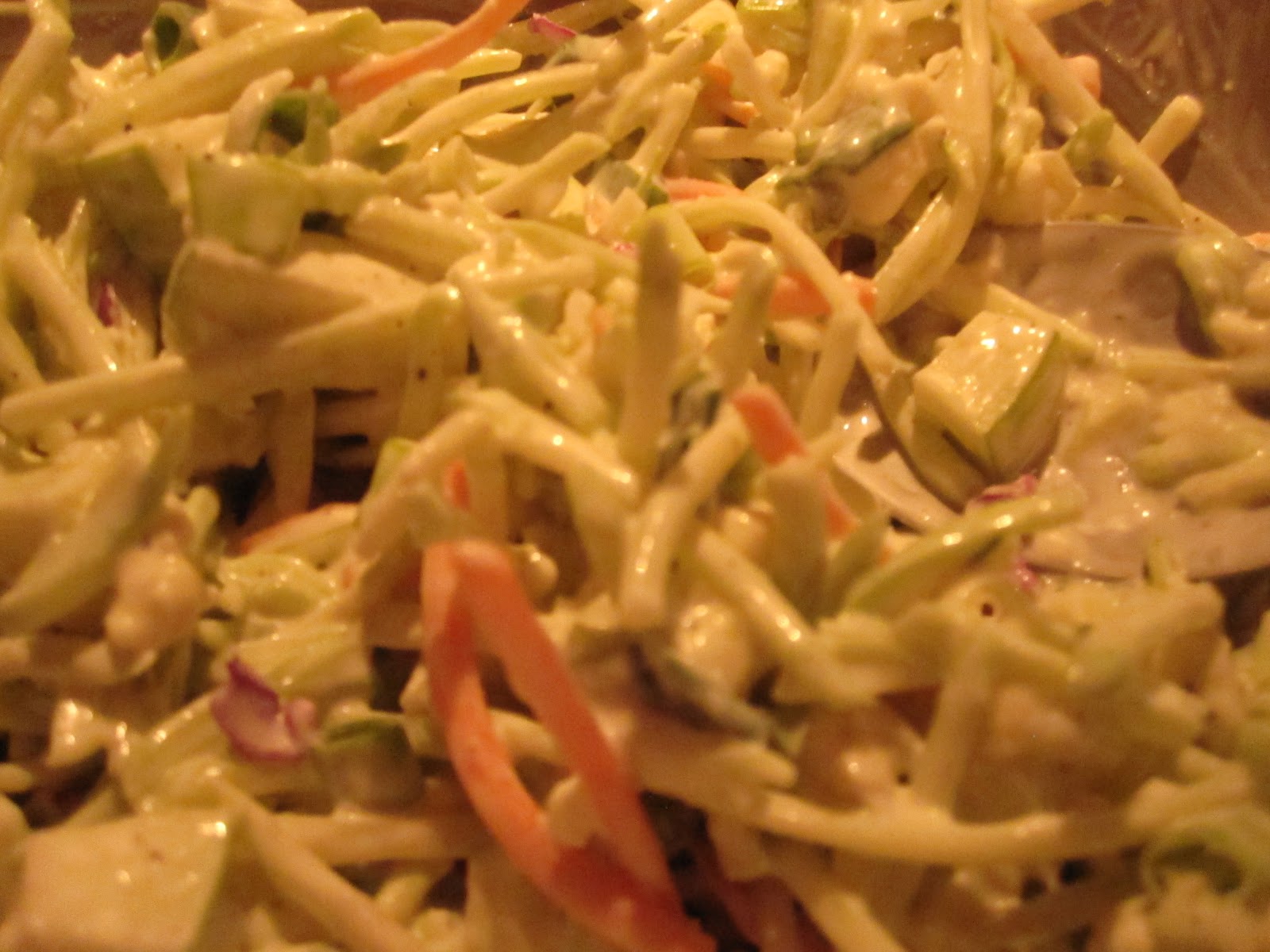 Whippet Up! Blue Cheese and Apple Cole Slaw
