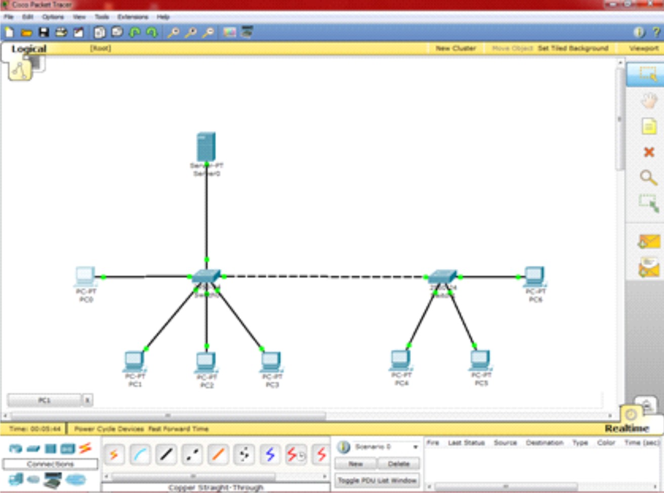 Membuat Jaringan Lan Dengan Topologi Bus | cara membuat mail server dengan packet tracer Membuat Jaringan Lan Dengan Topologi Bus | cara membuat mail server dengan packet tracer