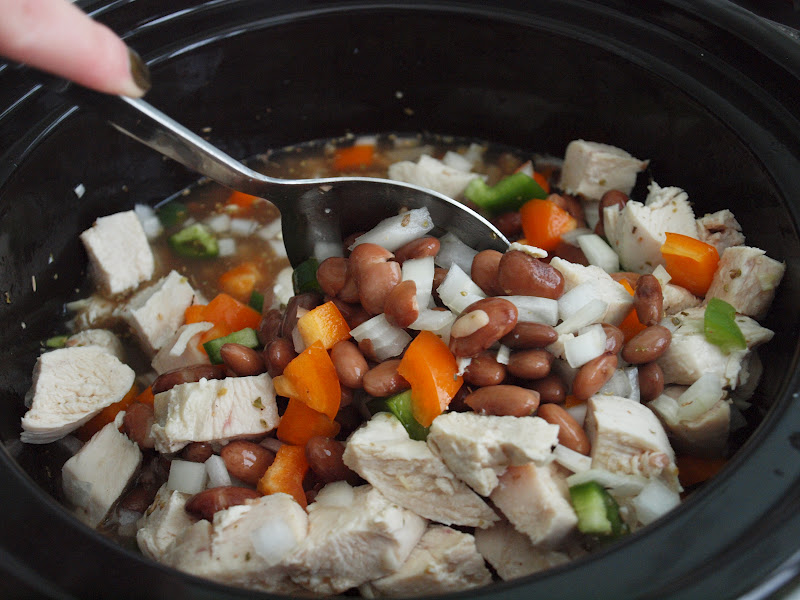Cook The Hell Out of It! Crock Pot Chicken and Pinto Bean Chili
