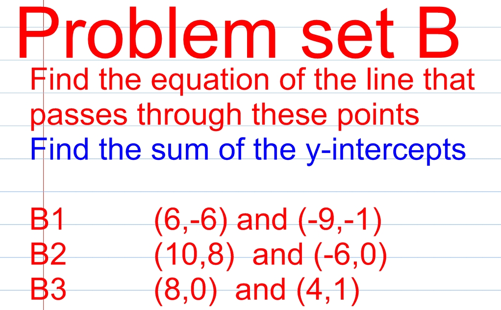 Reflections of a High School Math Teacher Sum of Three