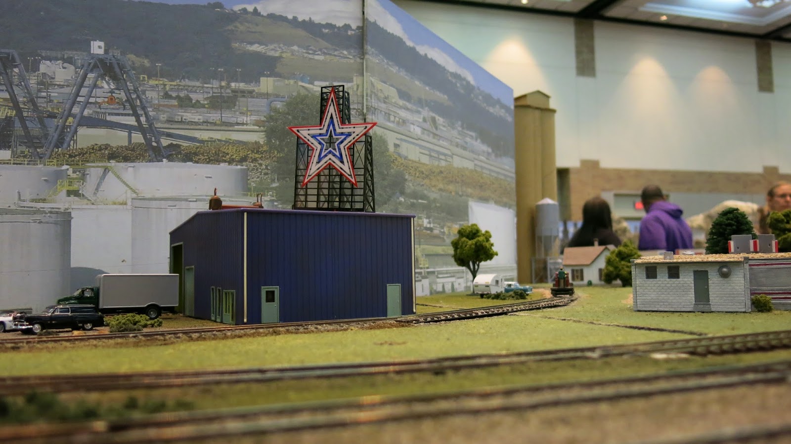 Geared Steam Dallas Area Train Show Jan 2015