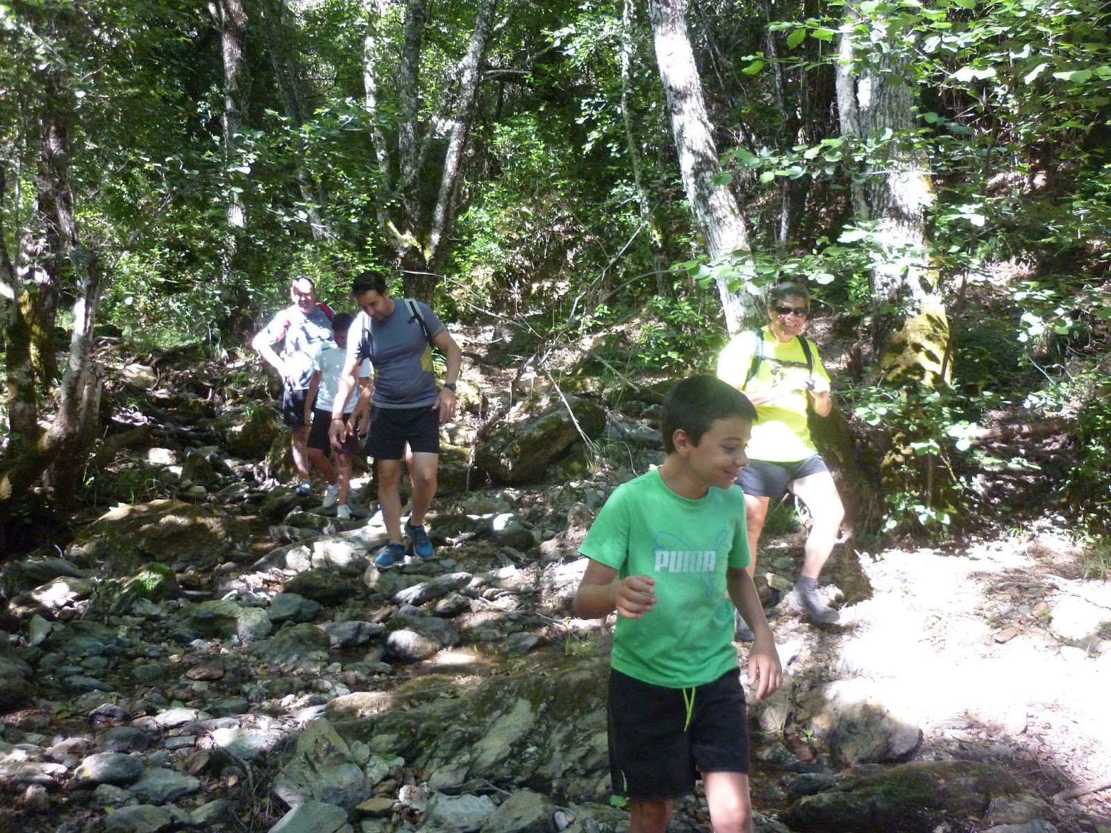 Locandares Amigos Del Senderismo Ruta Barranco Dun Dun Cortelazor Huelva 11 07 2015