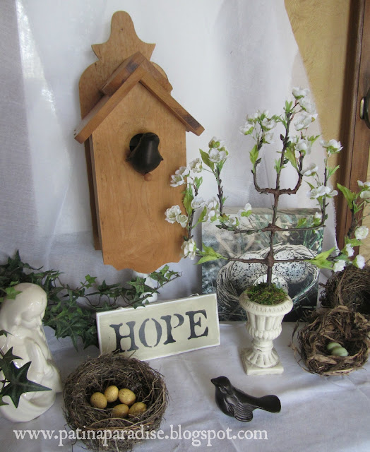 Spring Decor: Refreshing a Tired Entryway