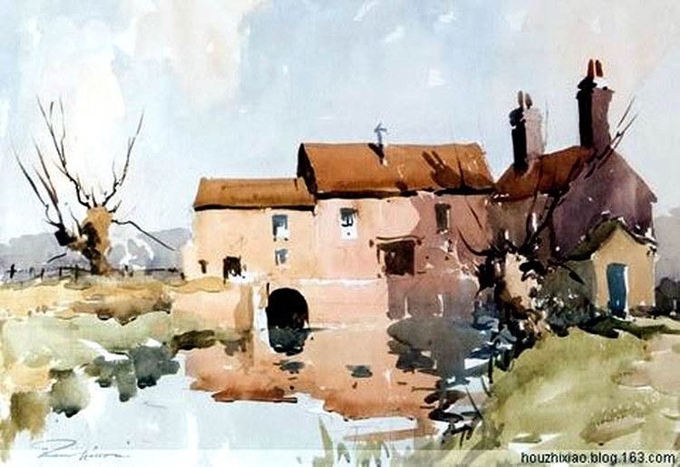 The Watercolour Log EDWARD WESSON 1910 1983 By John Softly