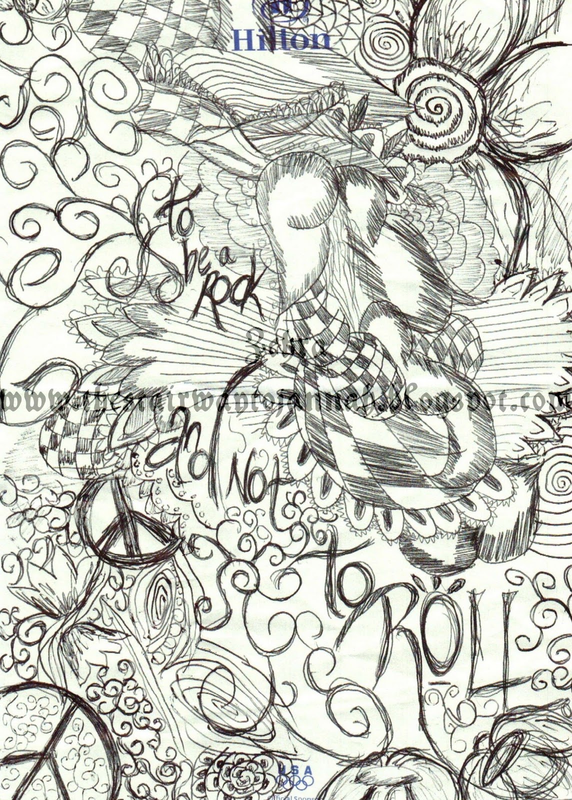 Doodle Blog Background