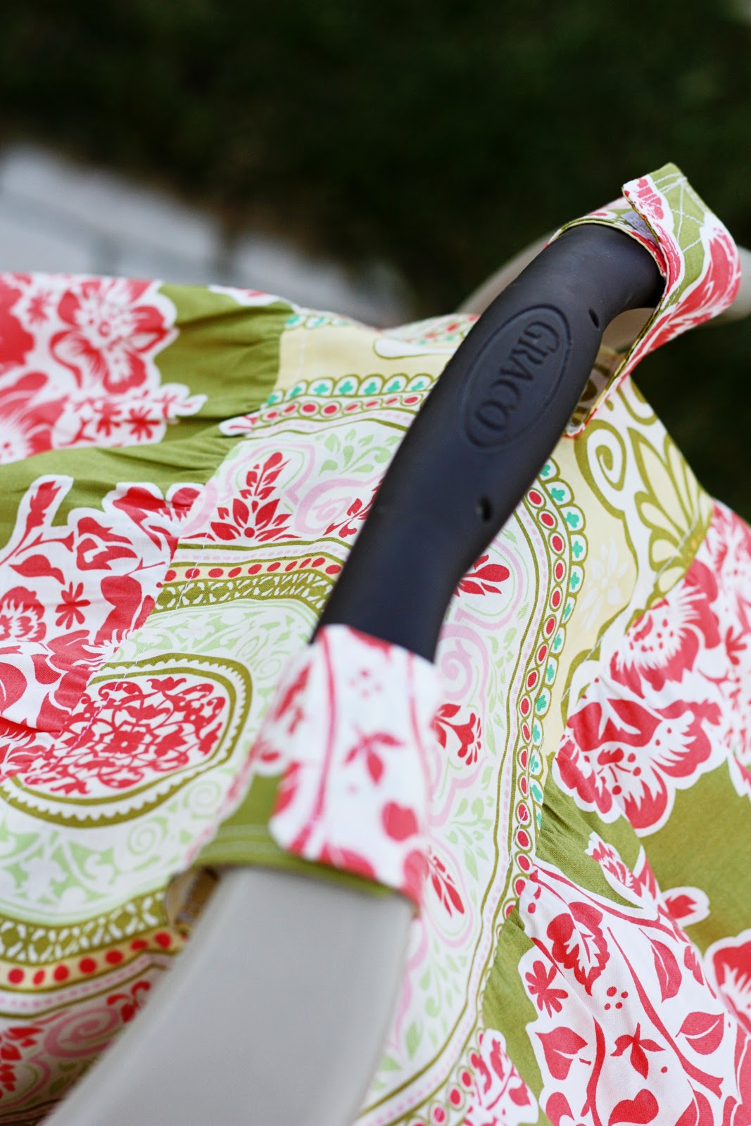 Gathered Car Seat Canopy Tutorial - Sew Much Ado Gathered Car Seat Canopy Tutorial - Sew Much Ado