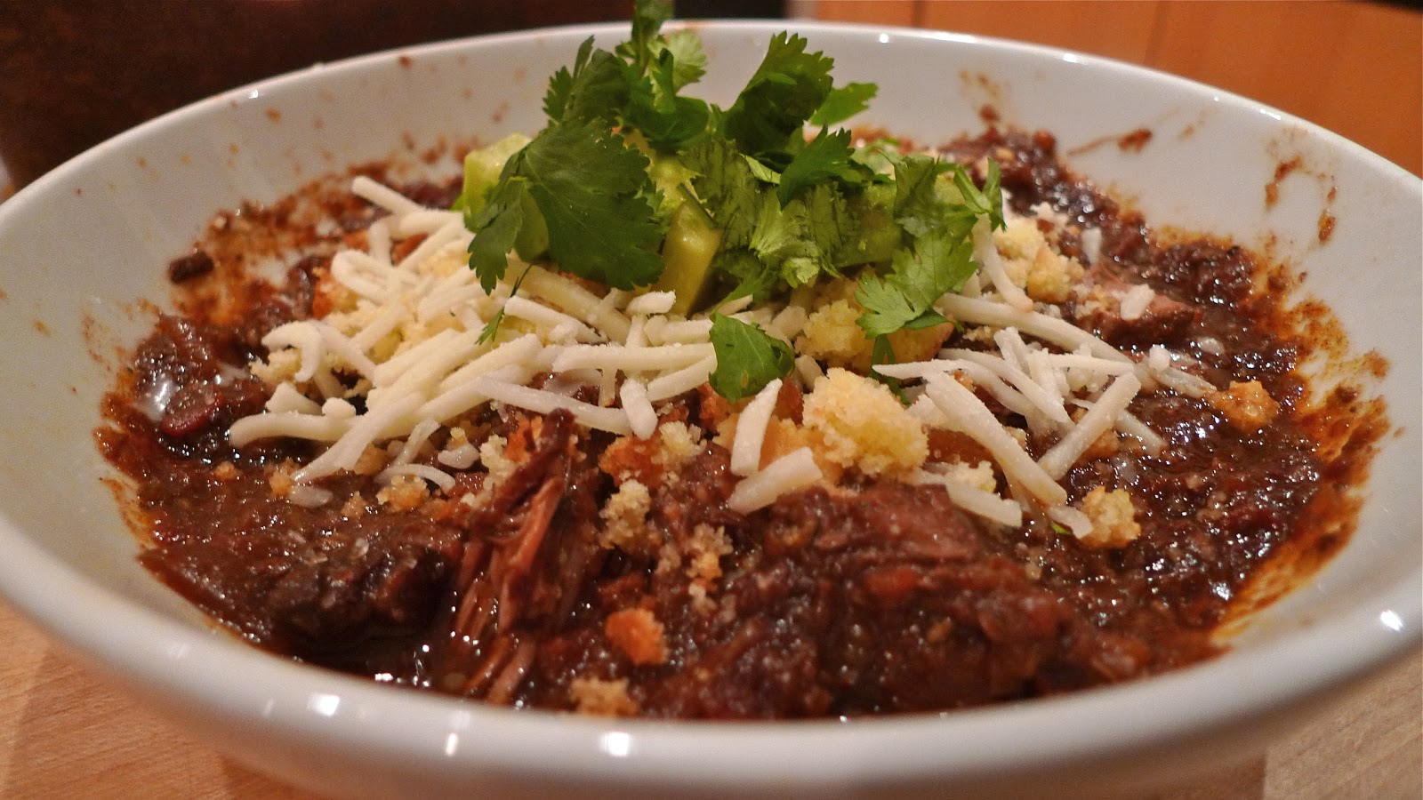 siriously delicious Texas Beef Brisket Chili