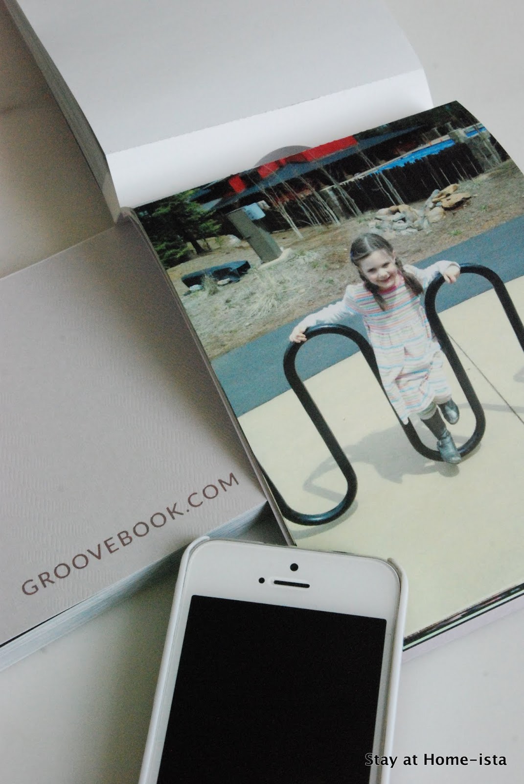 Stay at Homeista Using Groovebook to take my photos off the iphone