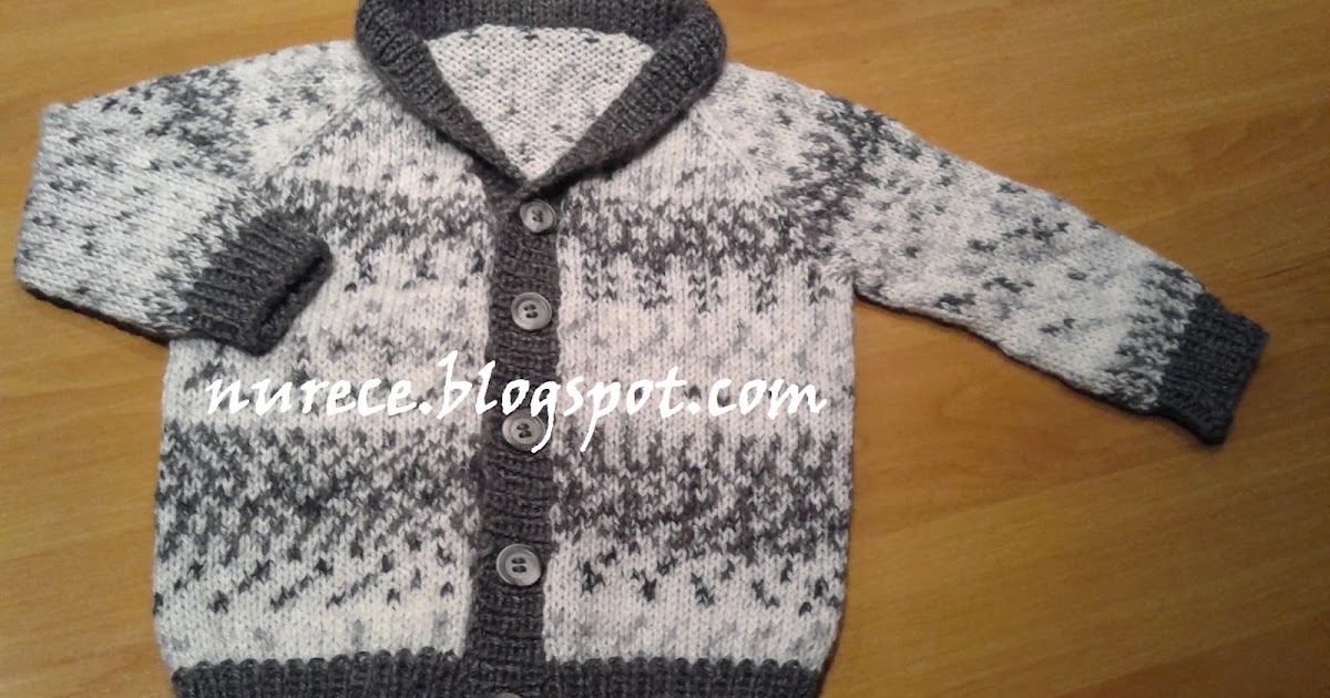 NURECE Erkek Bebek Hırkası