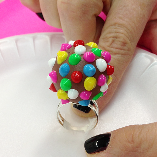 iLoveToCreate Blog Color Bomb Candy Crush Saga Ring DIY