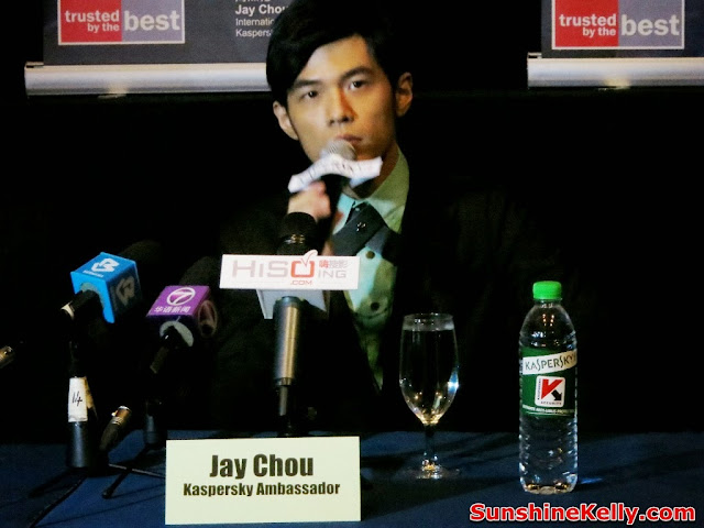 Kapersky, Internet Security 2014 Launch, Jay Chou