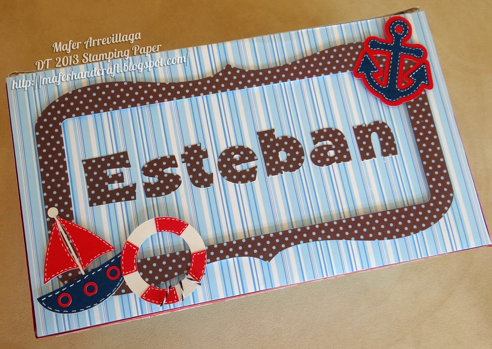 Stamping Paper REGALO MARINERO