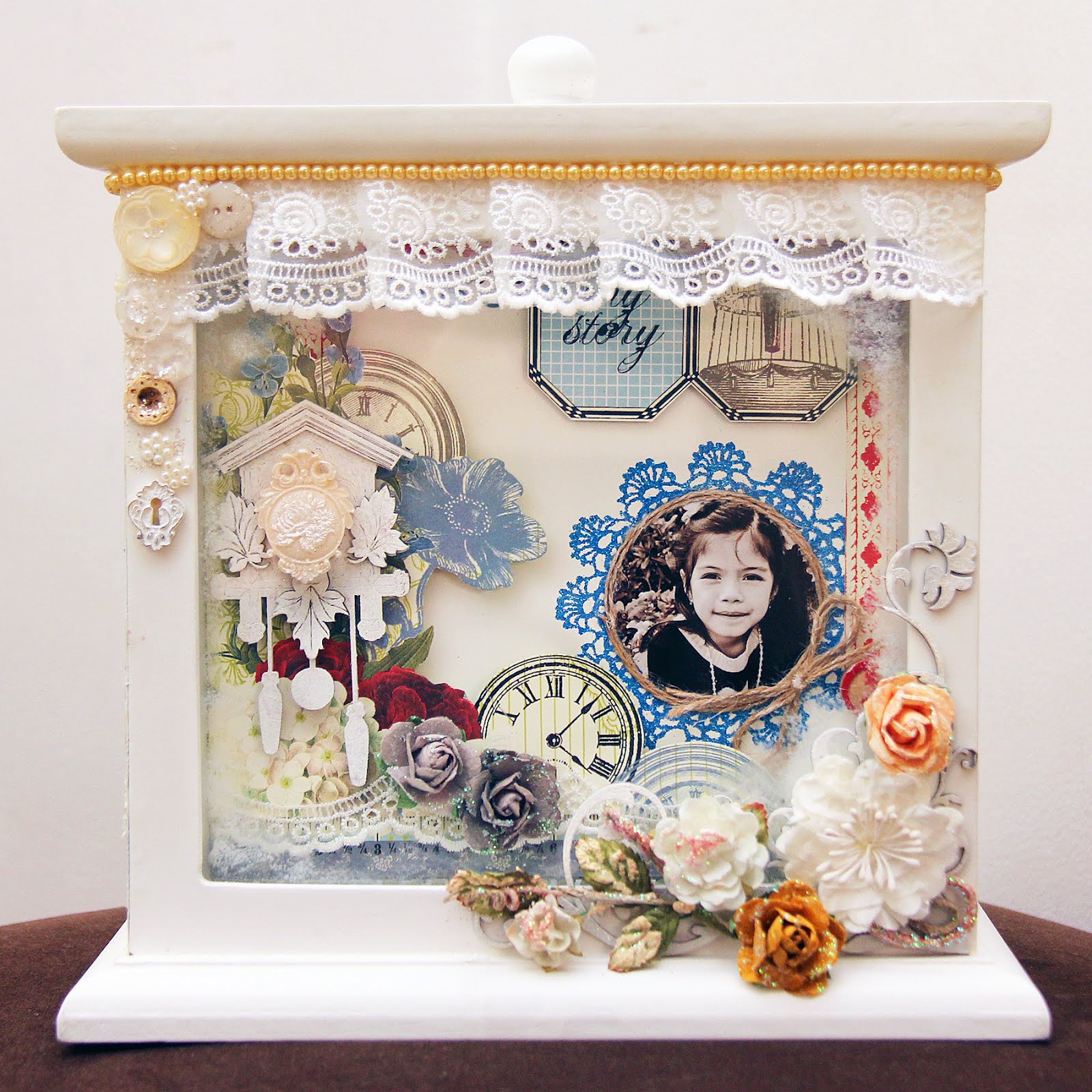 Embossing on wood...