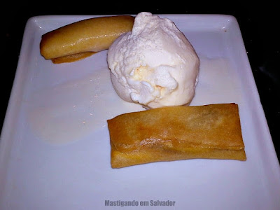 Gattai Restaurante: Harumaki de Banana com Sorvete