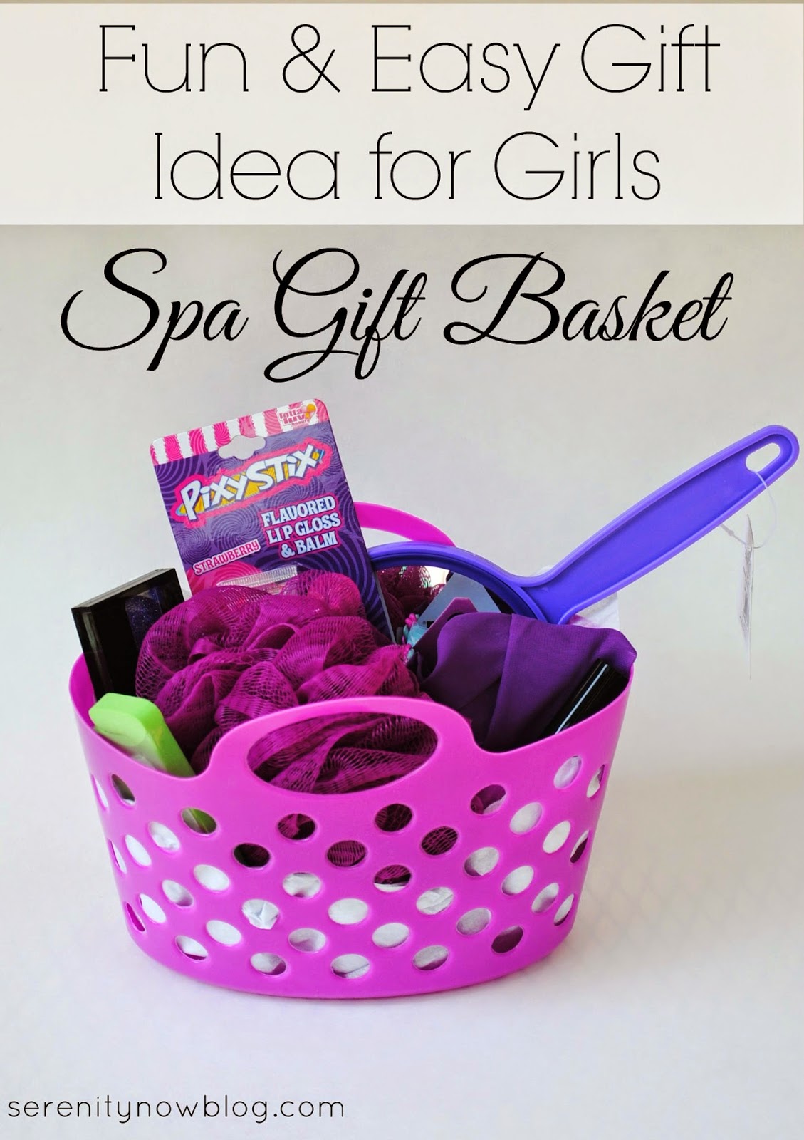 How to make a gift basket! (Girl's Birthday Gift Idea) from Serenity Now