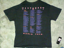Vtg TESTAMENT World Tour 1990-91