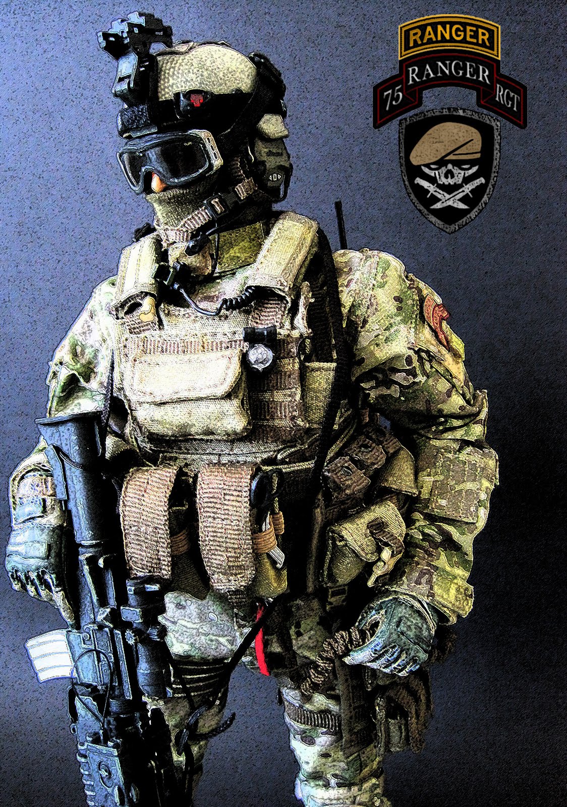 Rangers In Multicam