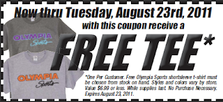Free Olympia Sport T-shirt