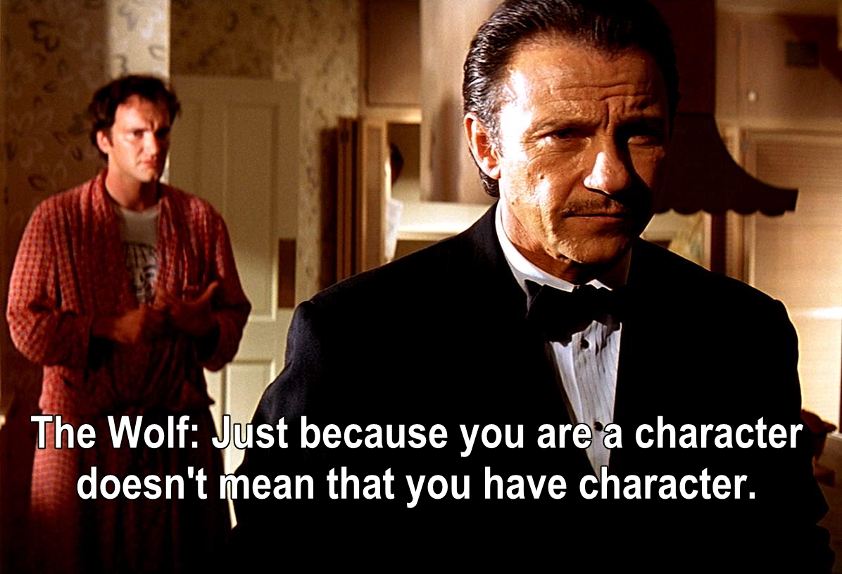 Pulp Fiction Movie Quotes Escape Matter