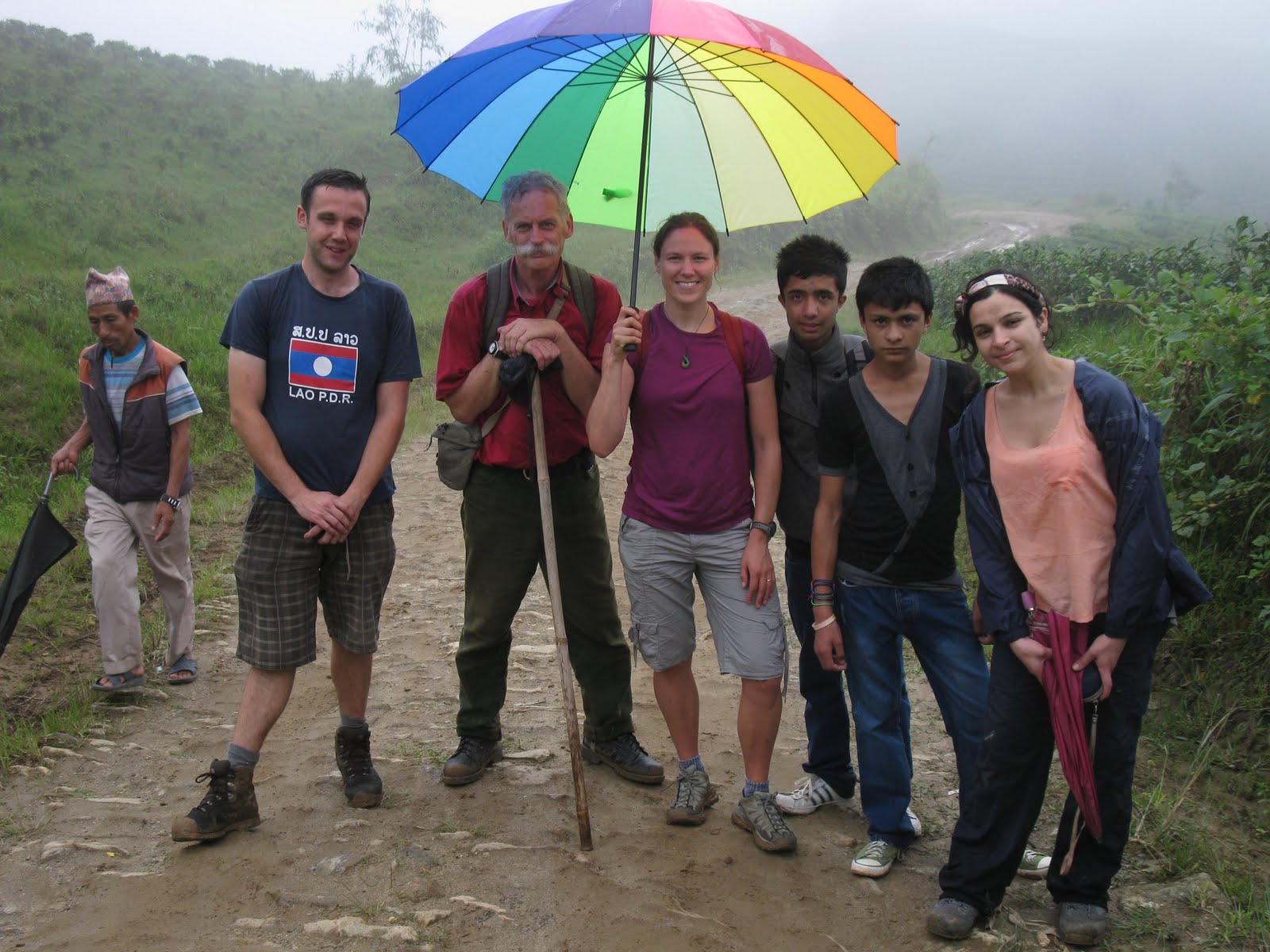 Penny and Jamie Mai Pokhari