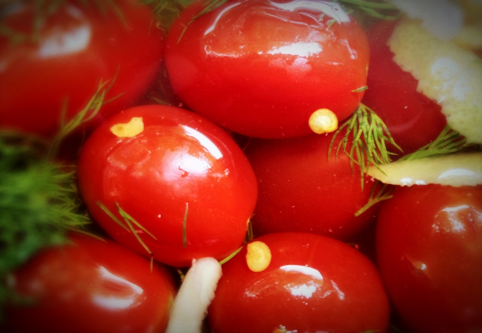 Sunday Cooking Quick Pickled Grape Tomatoes
