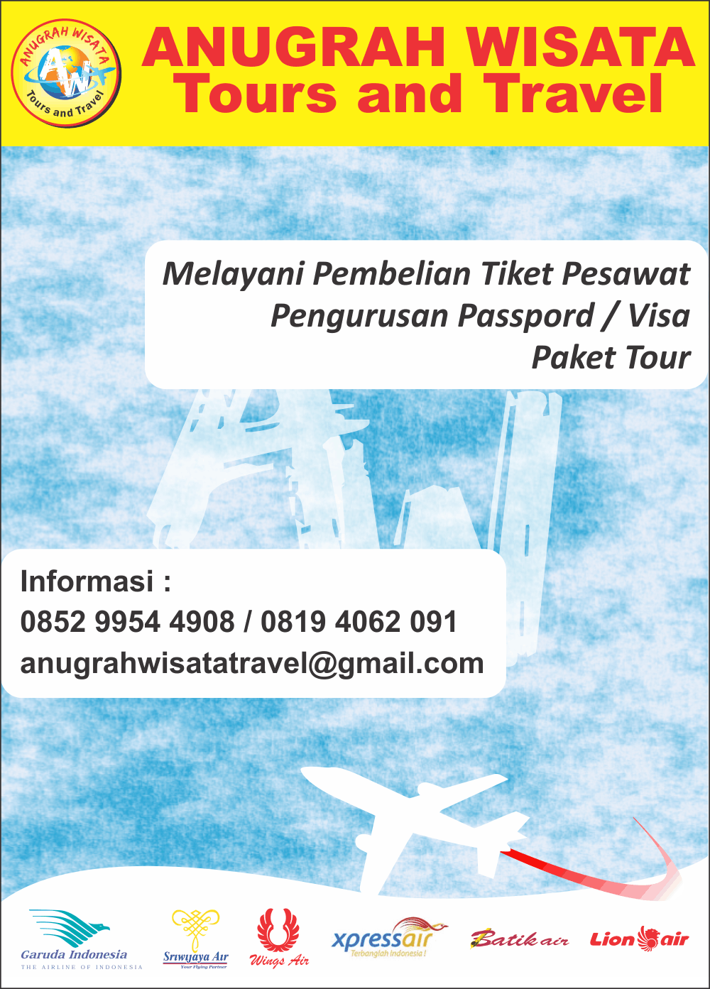 Flyer Anugrah Wisata