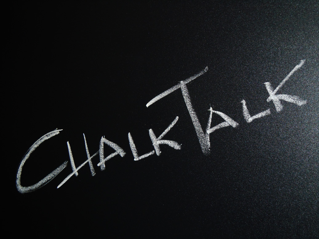 Cleaning Chalk Talk