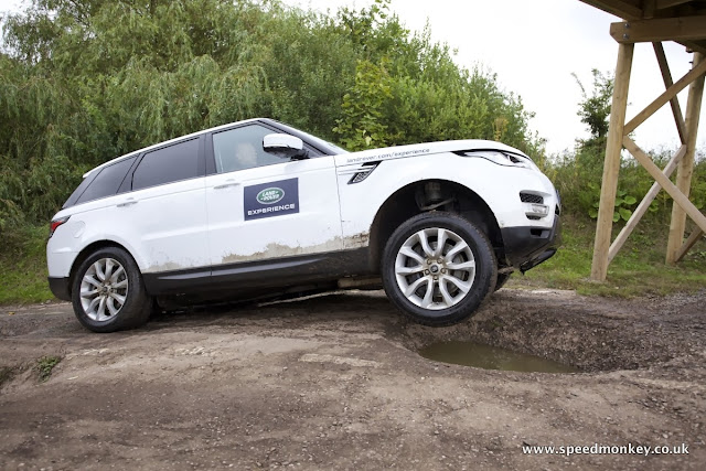 Range Rover Sport off road