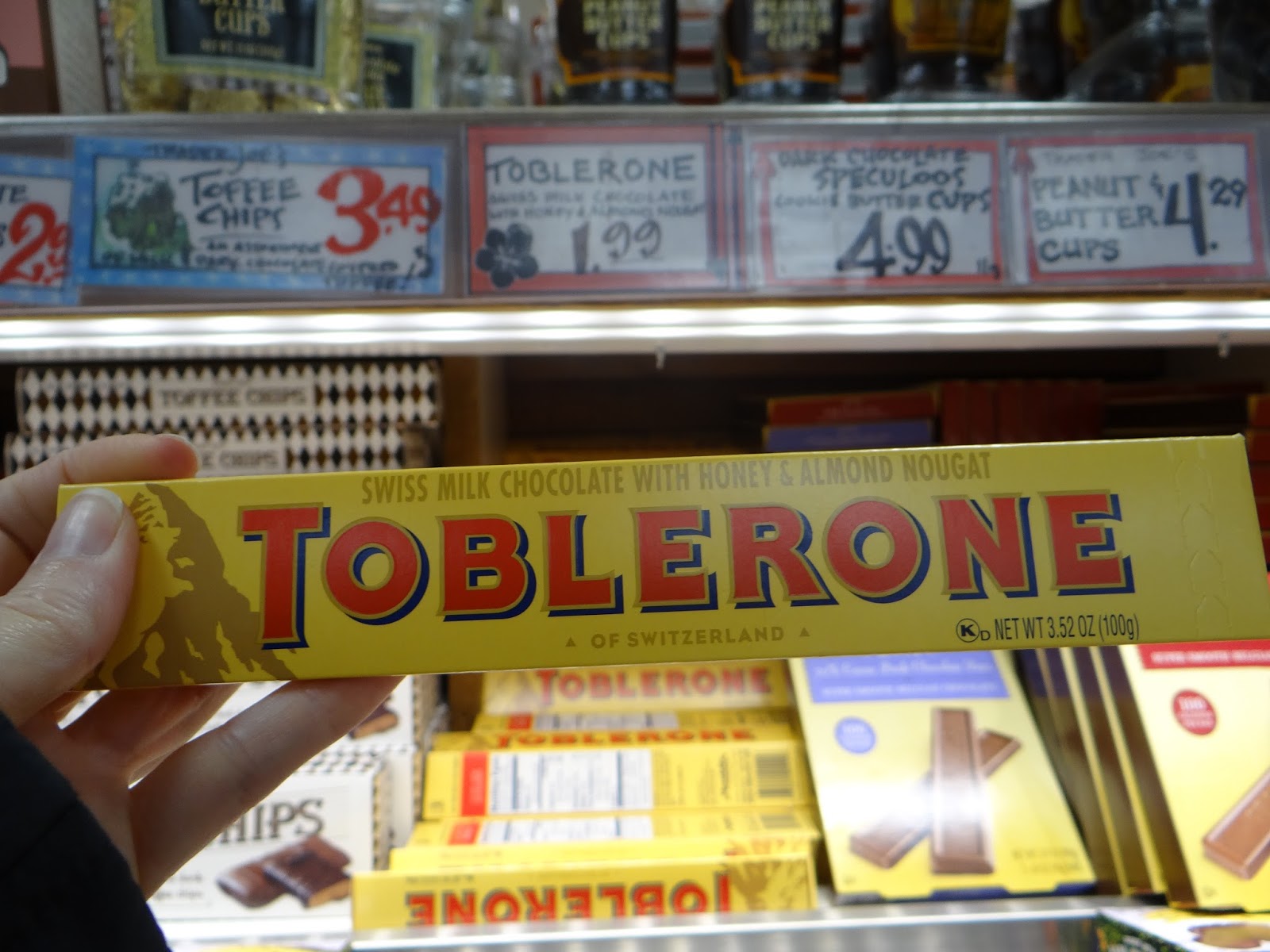 Trader Joe's 365 Day 330 Toblerone (candy bar)
