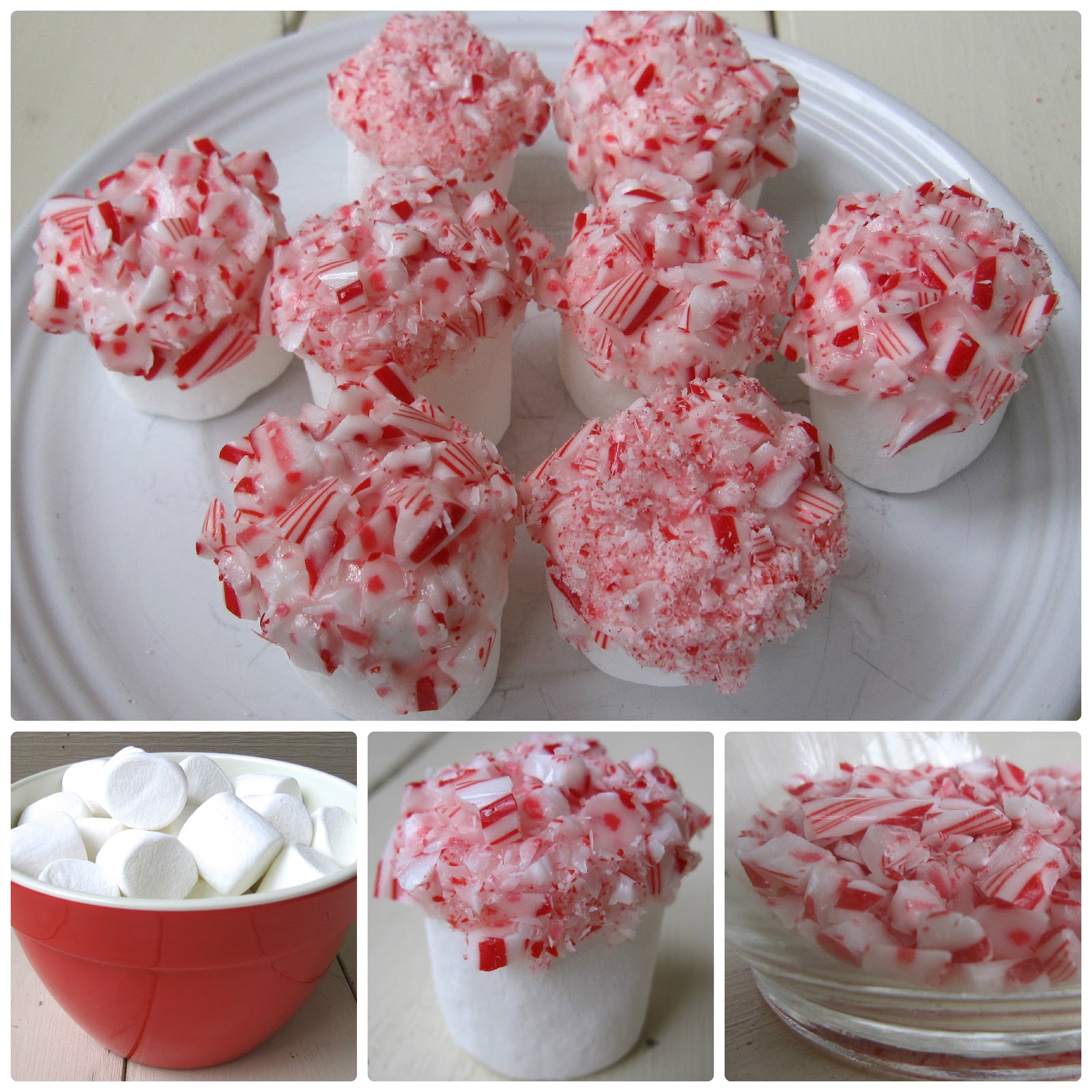 BLISSFUL ROOTS Candy Cane Topped Marshmallows