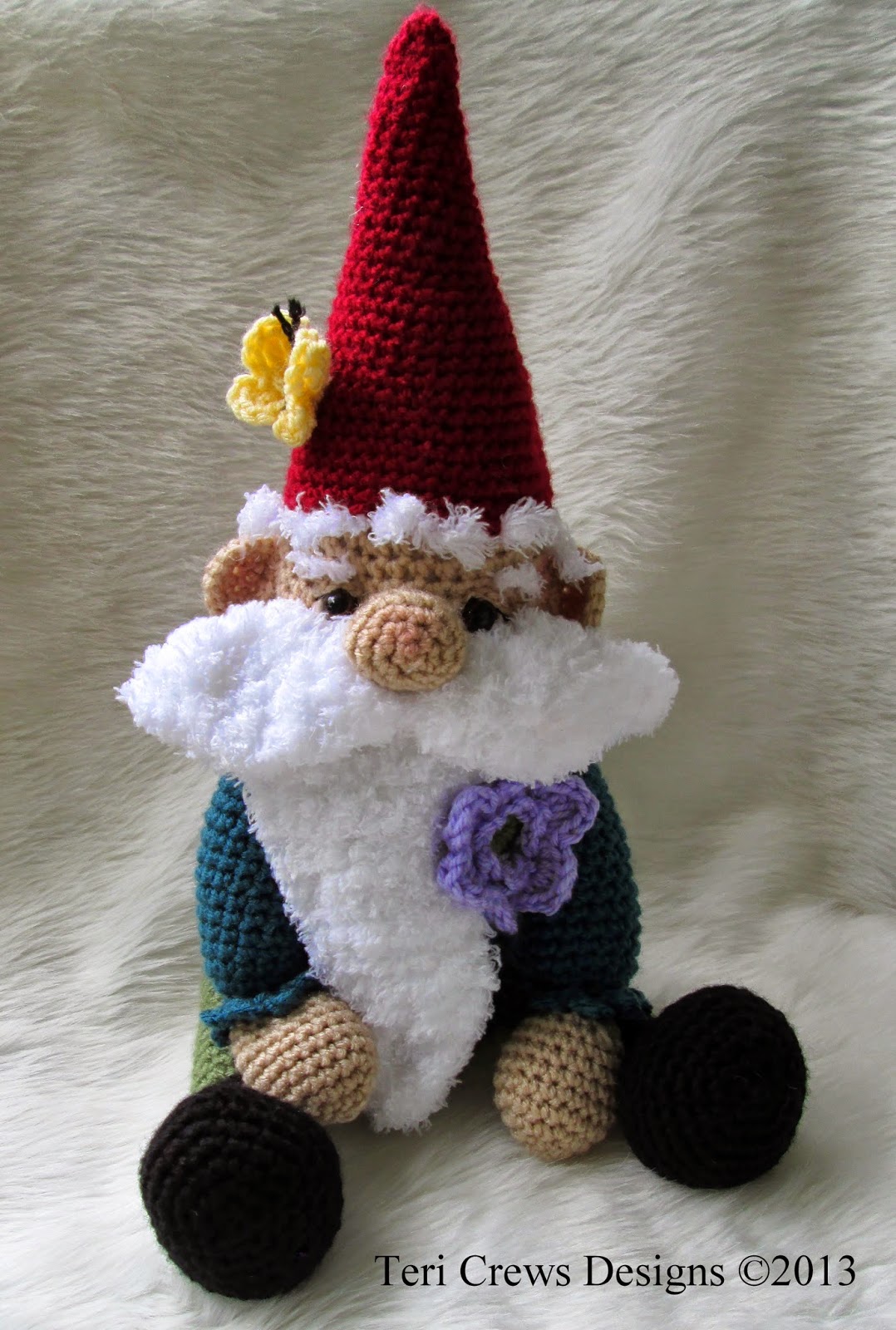 Teri's Blog: New Cute Gnome Crochet Pattern