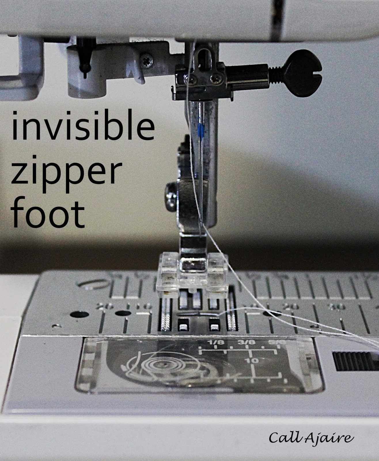 Call Ajaire Invisible Zipper Foot
