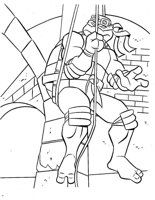 Coloring Pages Fun: Ninja Turtles Coloring Pages